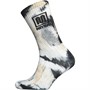 MEYBA Tie Dye Training Socks Black Bean/Sea Mist