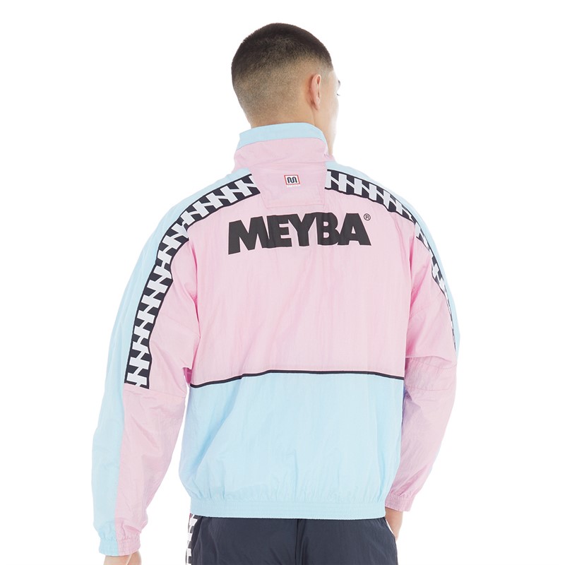 MEYBA Mens Shell Jacket Sky/Pink