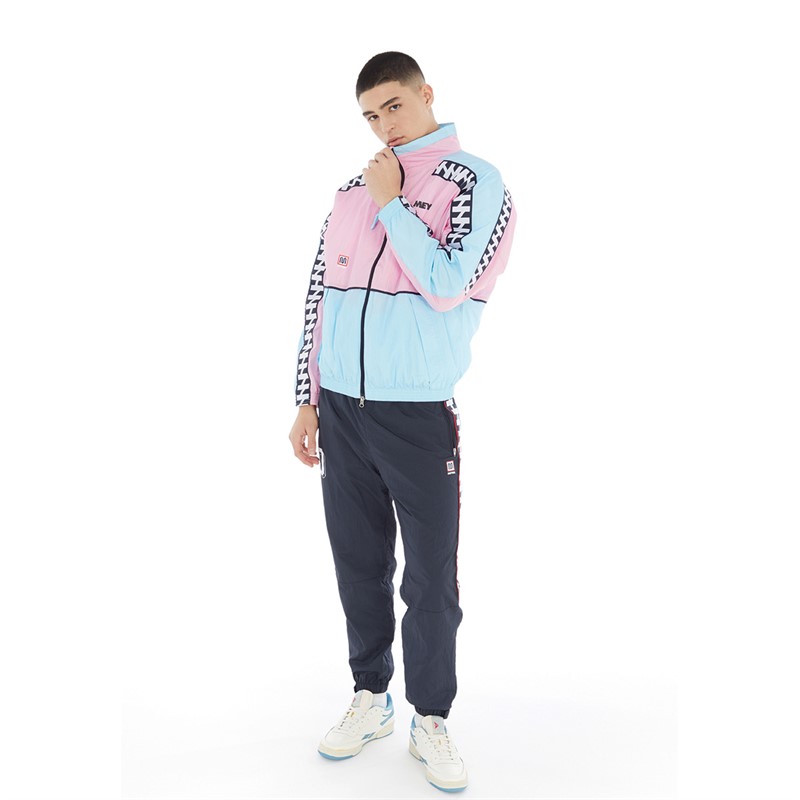 MEYBA Mens Shell Jacket Sky/Pink