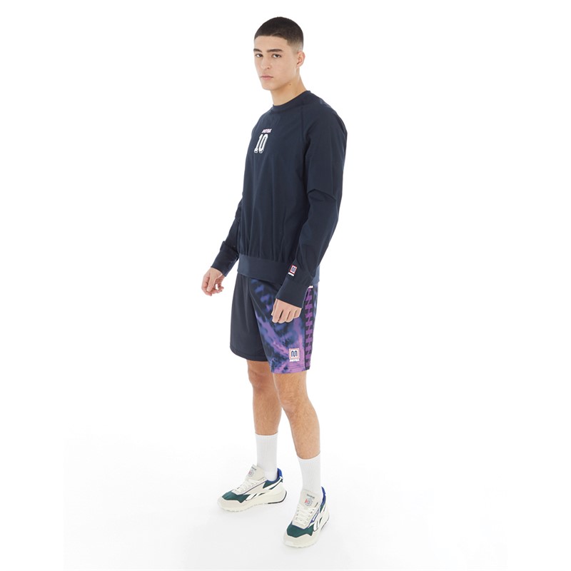 MEYBA Mens Replica Kit Shorts Navy/Purple