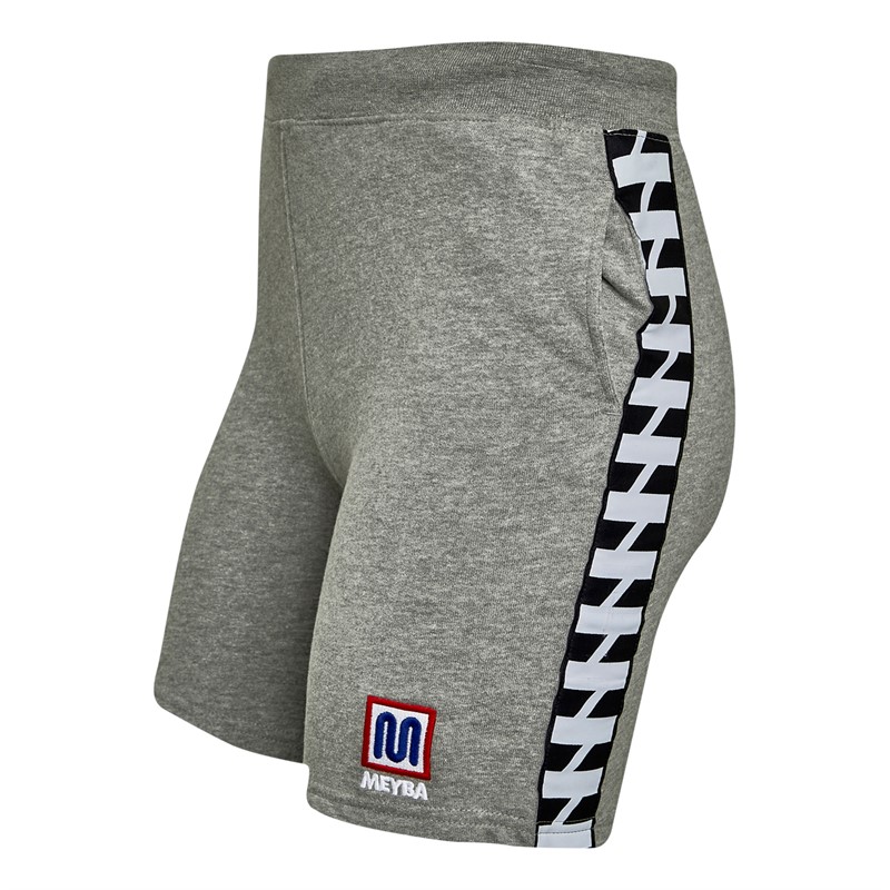 MEYBA Junior Contact Sweat Shorts Grey Mel