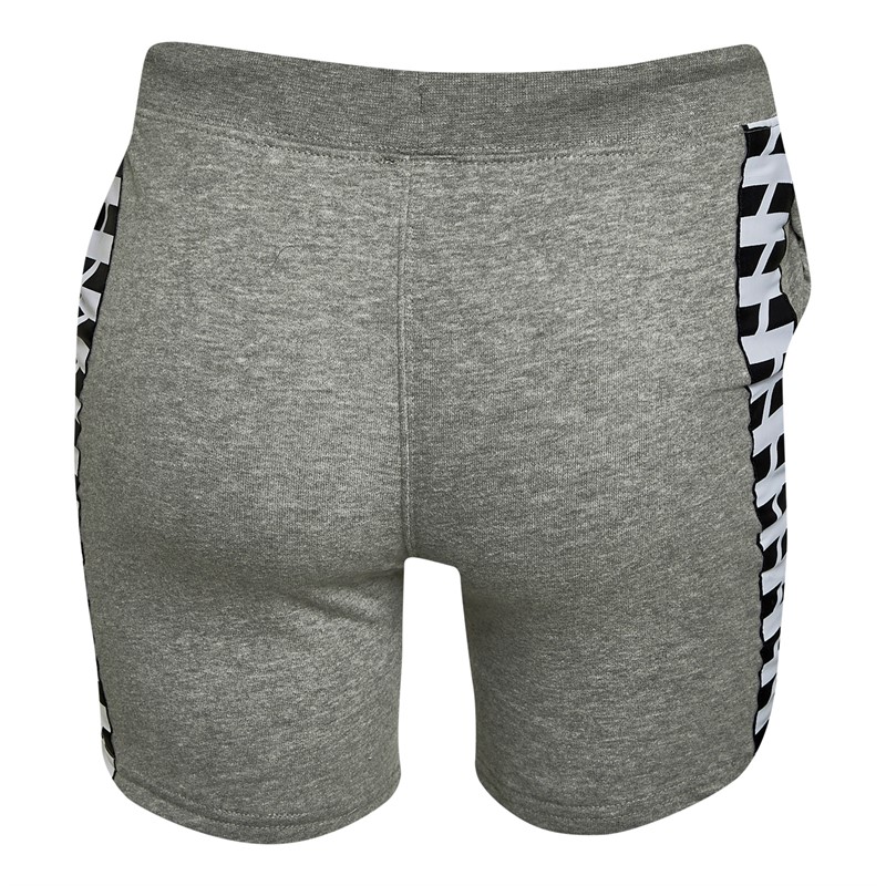 MEYBA Junior Contact Sweat Shorts Grey Mel