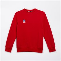 MEYBA Junior Contact Crew Sweatshirt Red