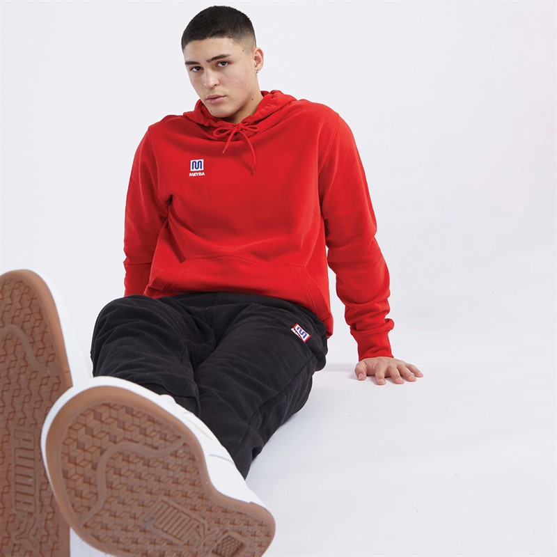 MEYBA Mens Contact Hoodie Red