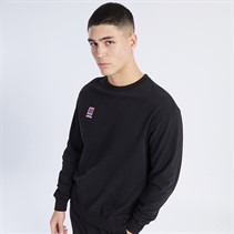 MEYBA Mens Contact Crew Sweatshirt Black