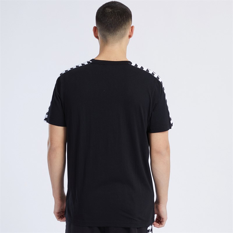 MEYBA Mens Contact Cotton T-Shirt Black