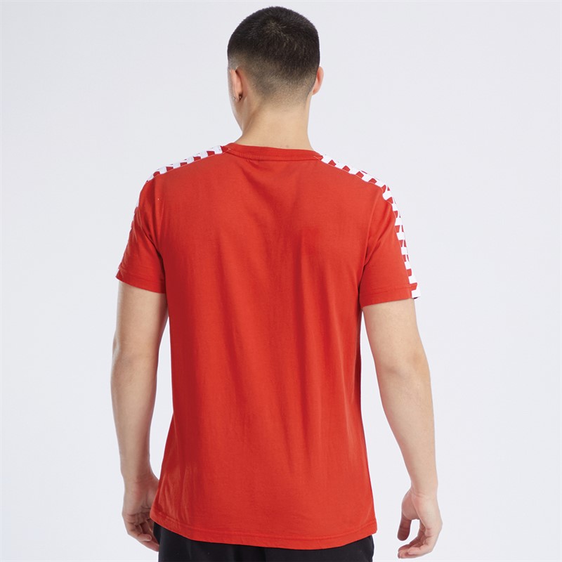 MEYBA Mens Contact Cotton T-Shirt Red