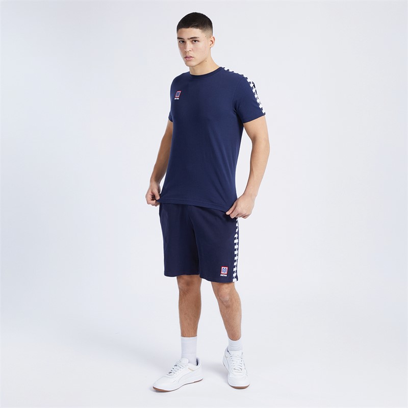 MEYBA Mens Contact Sweat Shorts Navy