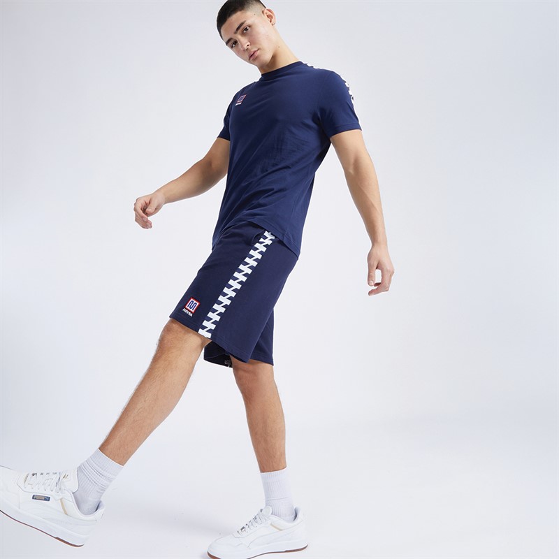 MEYBA Mens Contact Sweat Shorts Navy