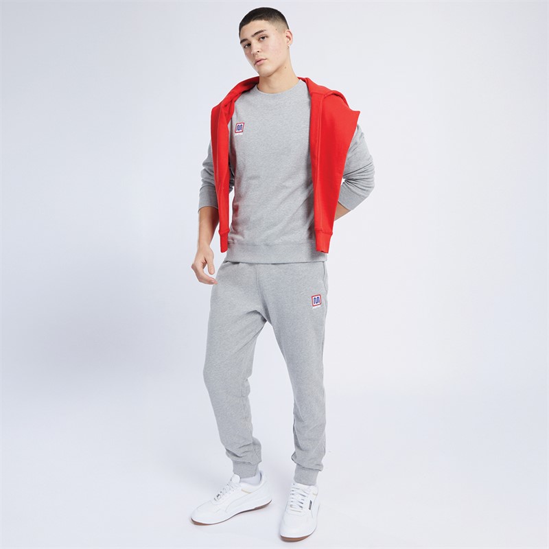 MEYBA Mens Contact Sweat Pants Grey Mel