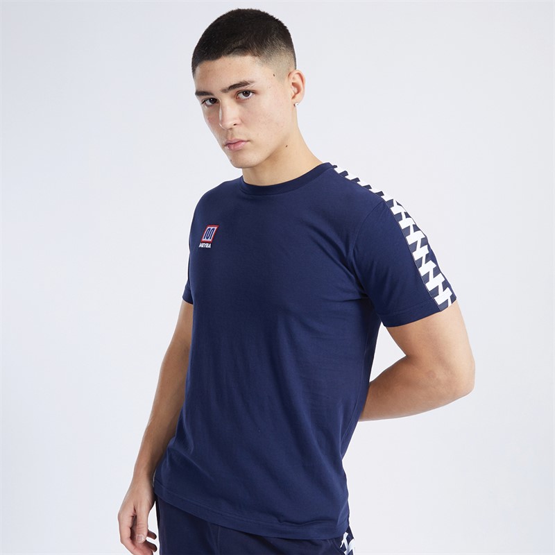 MEYBA Mens Contact Cotton T-Shirt Navy