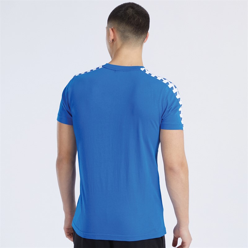 MEYBA Mens Contact Cotton T-Shirt Blue