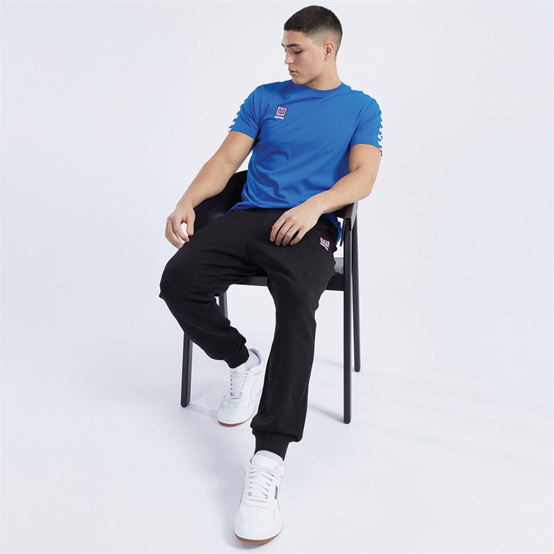 MEYBA Mens Contact Cotton T-Shirt Blue