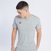 MEYBA Mens Contact Cotton T-Shirt Grey Mel