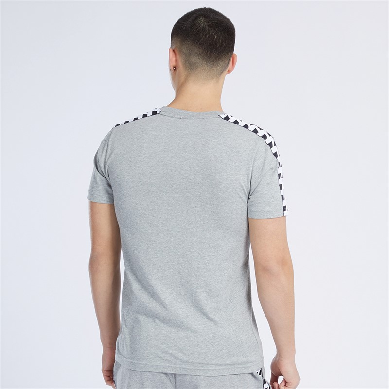 MEYBA Mens Contact Cotton T-Shirt Grey Mel