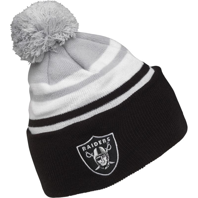 raiders bobble hat