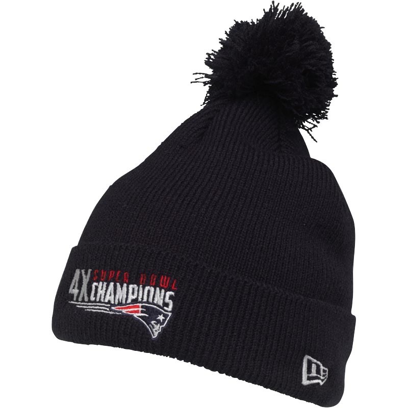 patriots pom pom hat