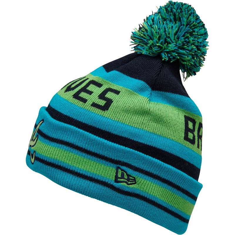 lime green atlanta braves hat