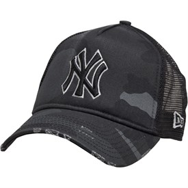 new era mlb distressed trucker new york yankees