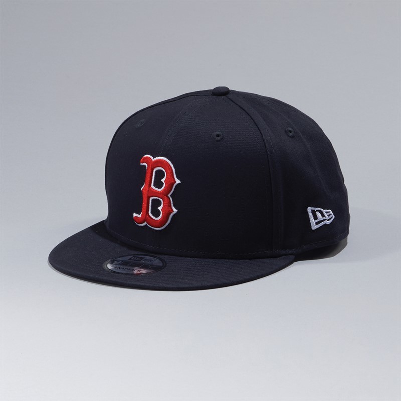 New Era Boston Red Sox MLB League Essential 9FIFTY Snapback Cap Navy/Navy