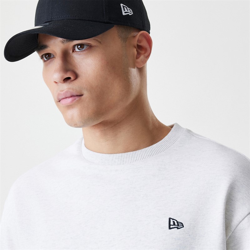 New Era Sweatshirt essentiel Homme Grey Pastel