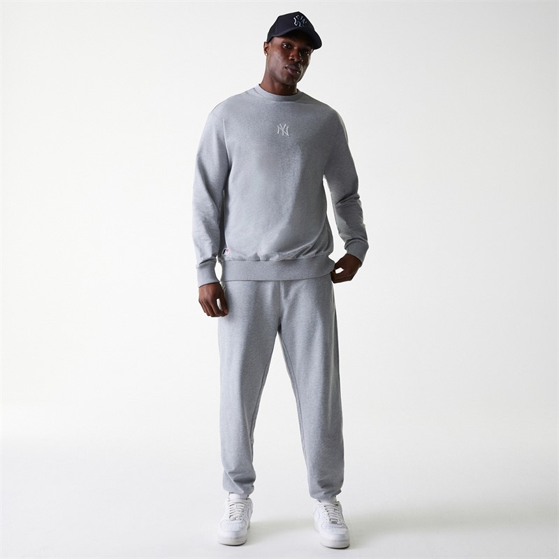 New Era Sweatshirt New York Yankees Homme Grey Med
