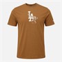 New Era Los Angeles Dodgers T-shirt Med Brown