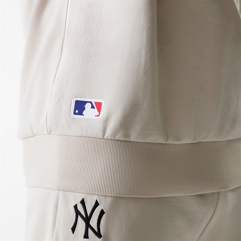 New Era Sweatshirt New York Yankees Homme Light Beige