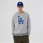 New Era Sweatshirt Los Angeles Dodgers Homme Grey Med