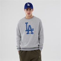 New Era Herren Los Angeles Dodgers Sweatshirt Grey Med