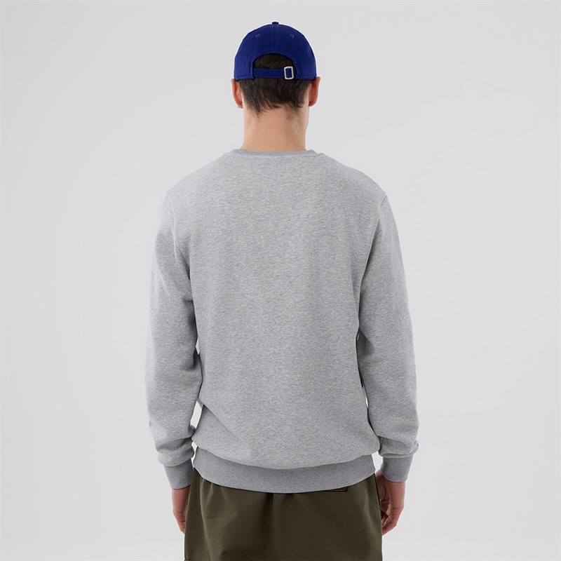 New Era Sweatshirt Los Angeles Dodgers Homme Grey Med