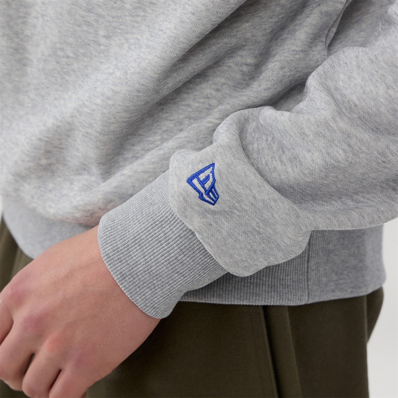 New Era Sweatshirt Los Angeles Dodgers Homme Grey Med
