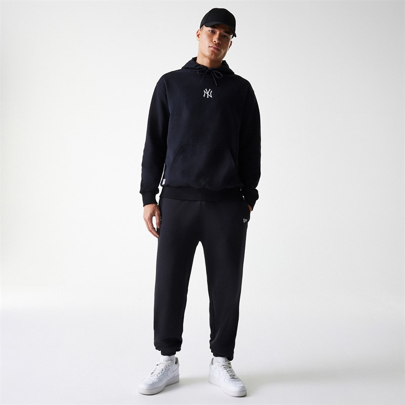 New Era Sweat à Capuche Homme New York Yankees Noir