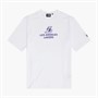 New Era Mens NBA Graphic Los Angeles Lakers T-Shirt White