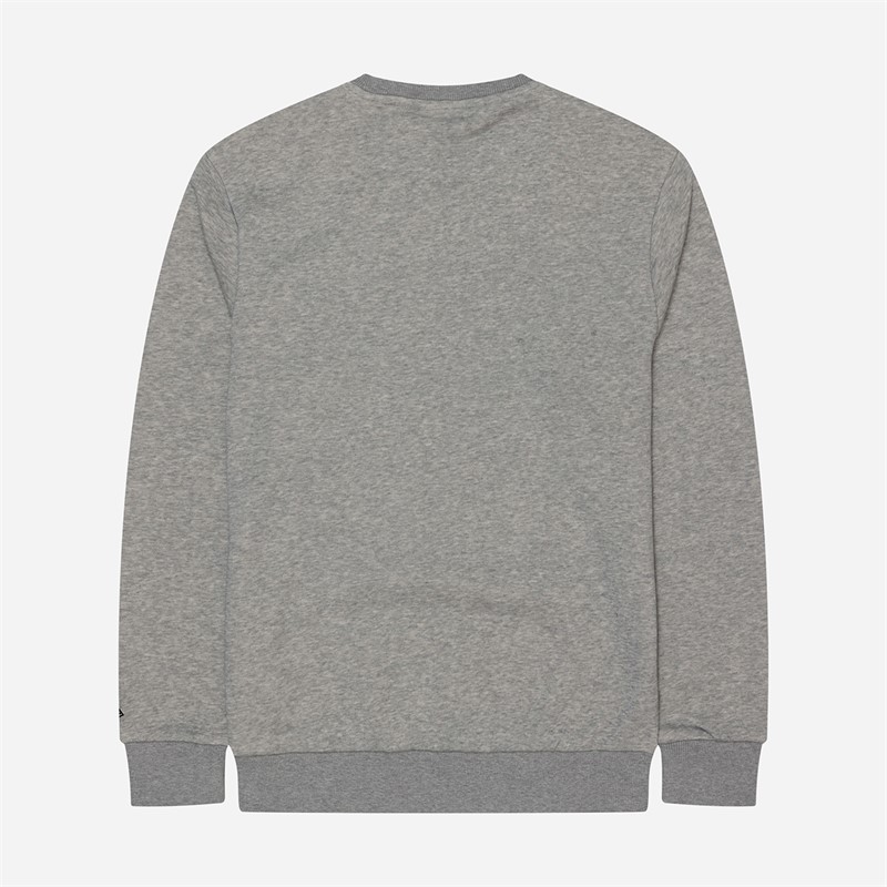 New Era Mens New York Yankees Sweatshirt Heather Grey/White