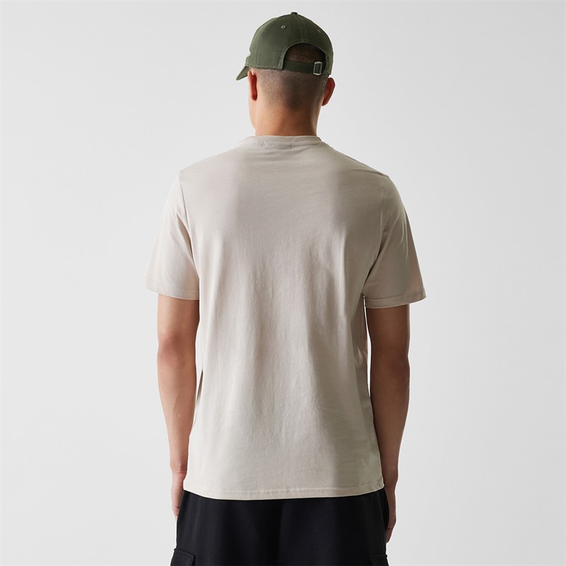 New Era Mens New York Yankees T-Shirt Stone White