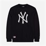 New Era Mens New York Yankees Sweatshirt Navy/White