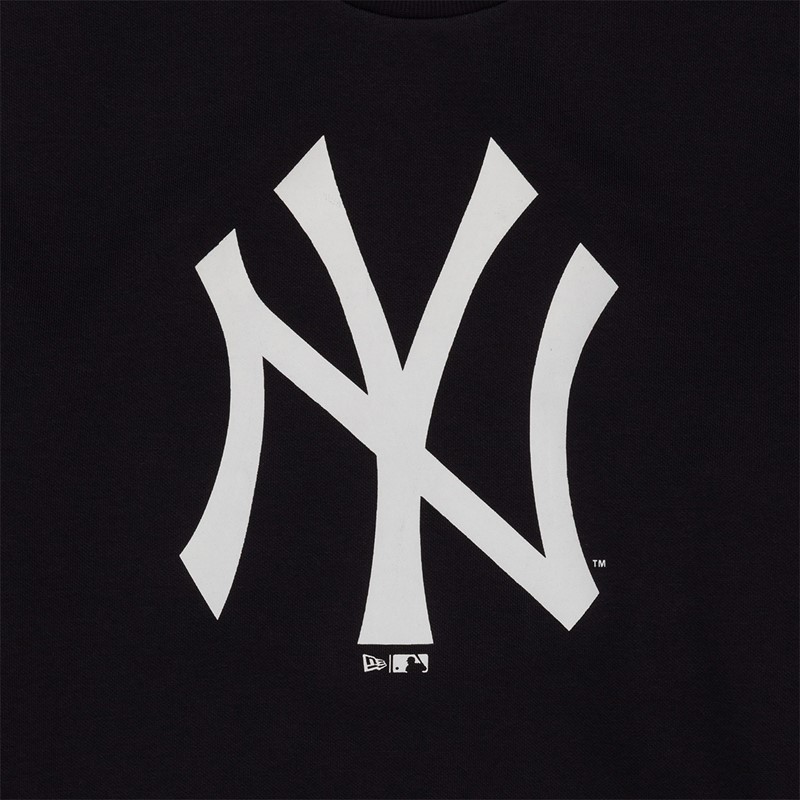 New Era Mens New York Yankees Sweatshirt Navy/White