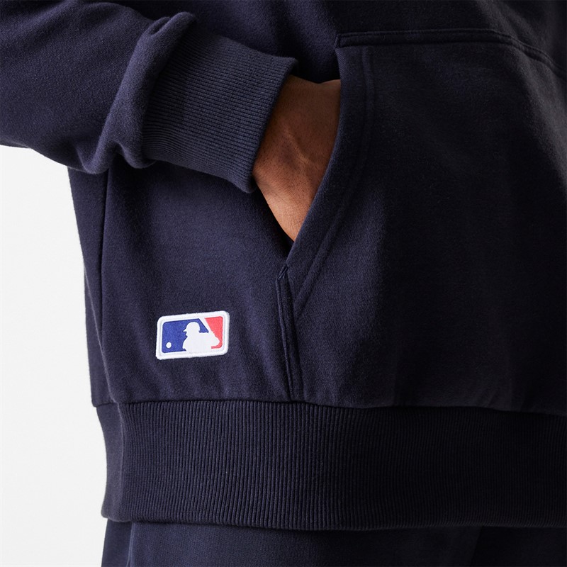 New Era Mens New York Yankees Hoodie Navy