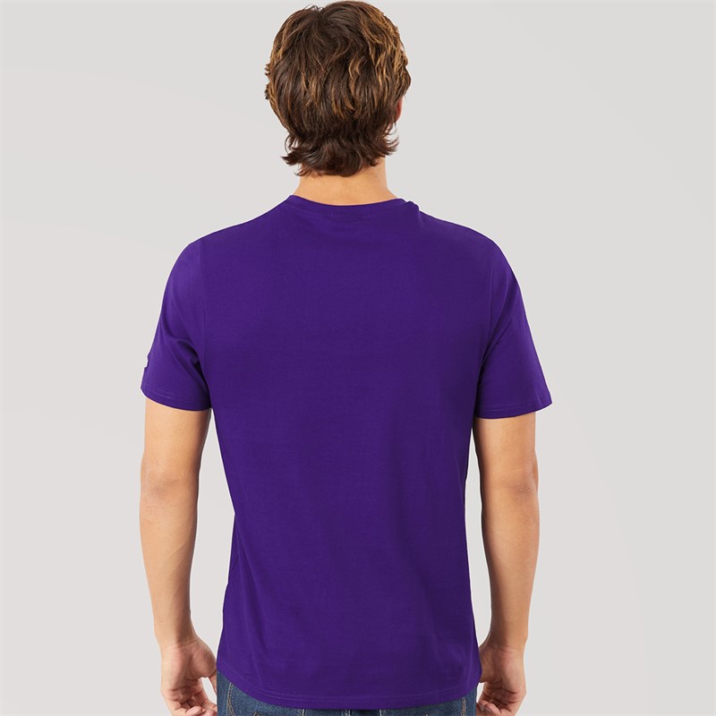 New Era Mens NBA Graphic Los Angeles Lakers T-Shirt Trp