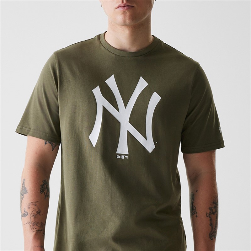New Era Mens New York Yankees T-Shirt Novwhi