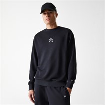 New Era Mens New York Yankees Sweatshirt Black