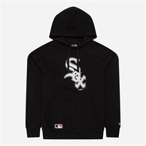 New Era Mens Chicago White Sox Hoodie Black/White