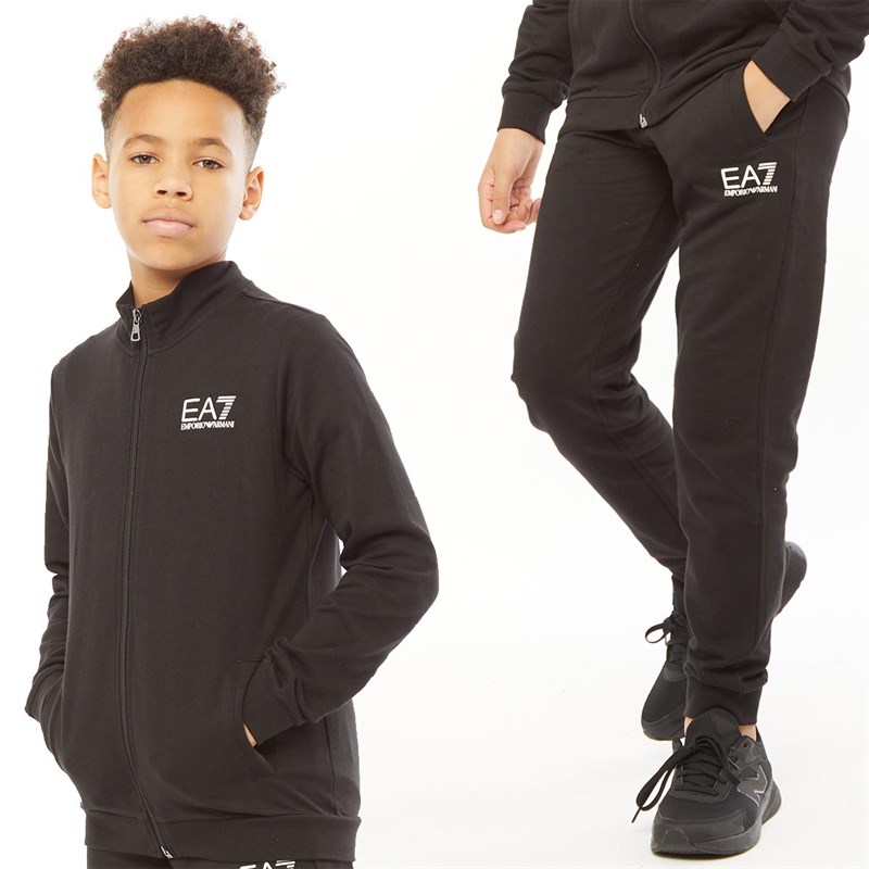 Boys ea7 tracksuit new arrivals