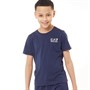 EA7 T-Shirts Emporio Armani Garçon Bleu Marine