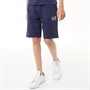 EA7 Chłopięce Emporio Armani Szorty Jerseyowa Granatowy