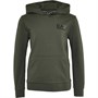 EA7 Chłopięce Emporio Armani Bluzy z kapturami Zielony