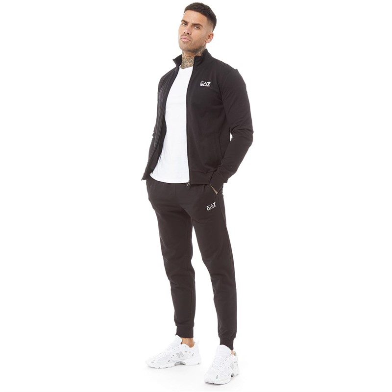 EA7 Mens Core ID Tracksuit Black