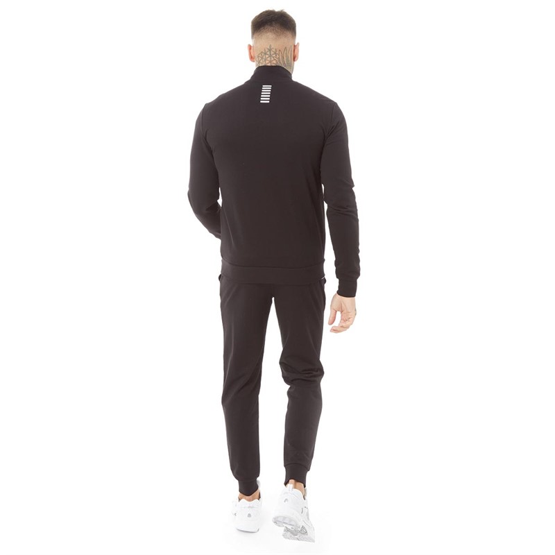 EA7 Mens Core ID Tracksuit Black