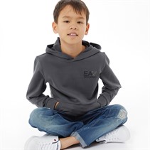 EA7 Boys Emporio Armani Hoodie Iron